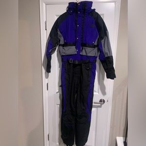 Men’s The North Face One Piece Ski Suit  Steep Tech Retro size medium